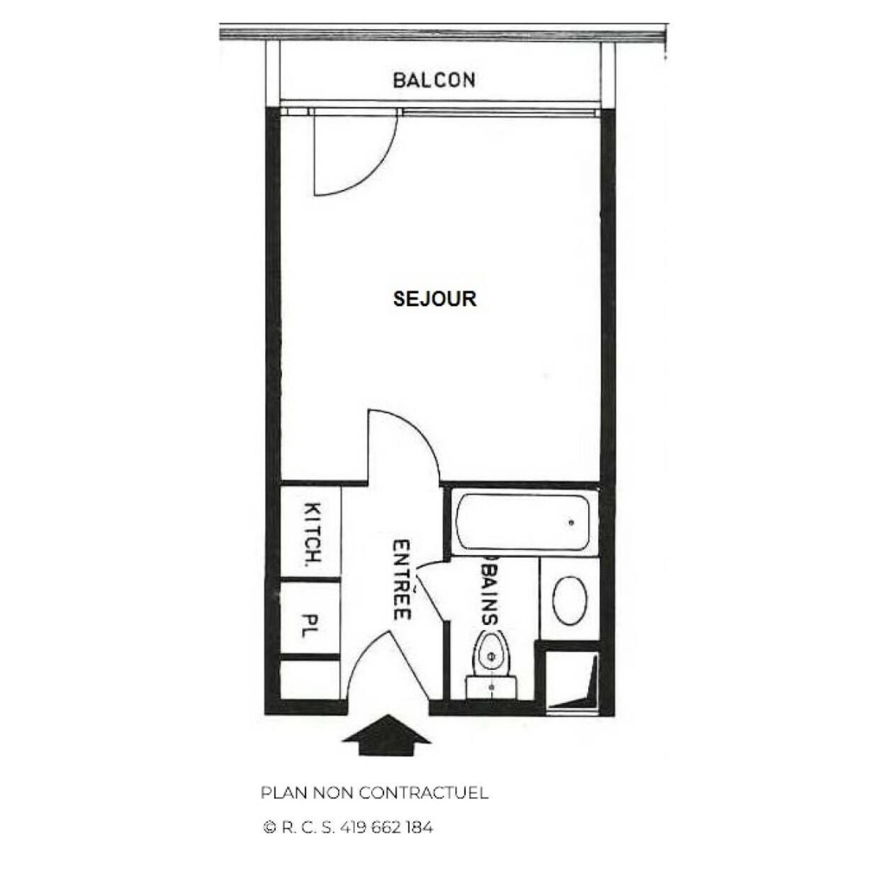 Residence Chaviere - Studio Pour 4 Personnes Avec Balcon Expose Sud Mae-5494 Saint-Martin-de-Belleville Εξωτερικό φωτογραφία